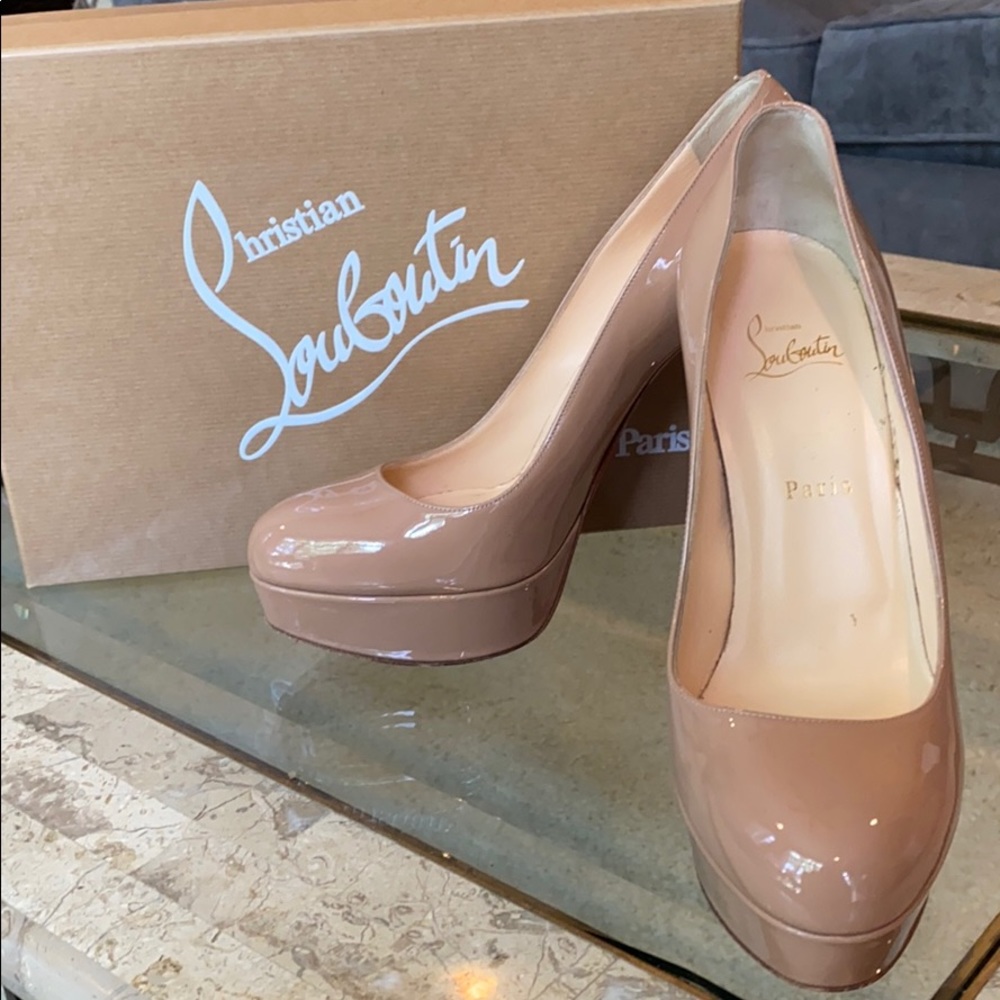 Christian Louboutin Bianca 140 patent pump